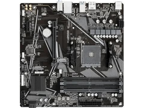 Gigabyte B550M K AM4 DDR4 Micro ATX — фото Ситилинка