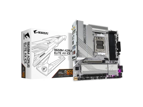 Gigabyte B650M AORUS ELITE AX ICE DDR5 Micro ATX