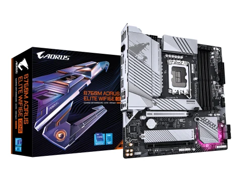 Gigabyte B760M AORUS ELITE WIFI6E GEN5 DDR5 Micro ATX