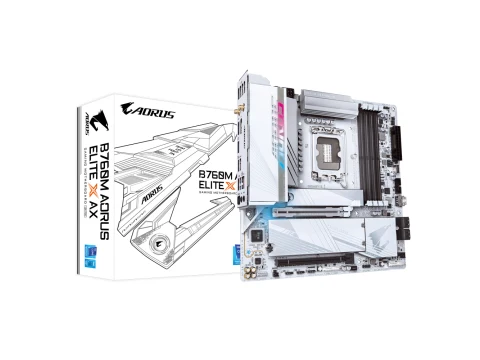 Gigabyte B760M AORUS ELITE X AX DDR5 Micro ATX