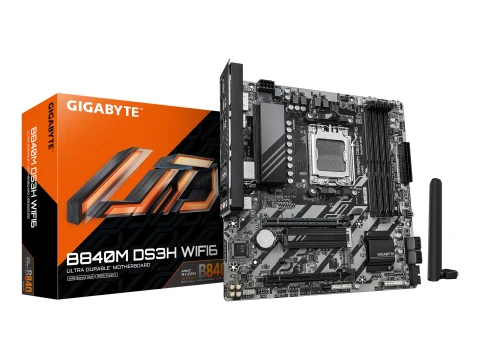 Gigabyte B840M DS3H WIFI6 AM5 DDR5 Micro ATX