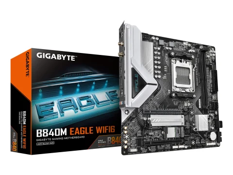 Gigabyte B840M EAGLE WIFI6 AM5 DDR5 Micro ATX