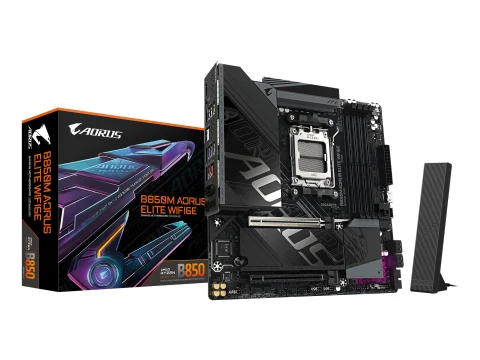 GIGABYTE B850M AORUS ELITE WIFI6E AM5 DDR5 Micro-ATX