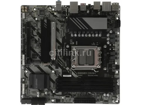 Gigabyte B850M DS3H AM5 DDR5 Micro ATX — фото Ситилинка