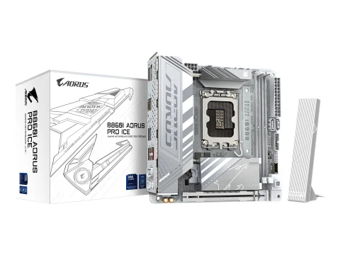 Gigabyte B860I AORUS PRO ICE LGA1851 DDR5 Mini ITX