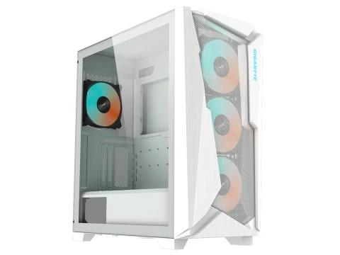 Gigabyte C301 ATX Mid Tower White Tempered Glass