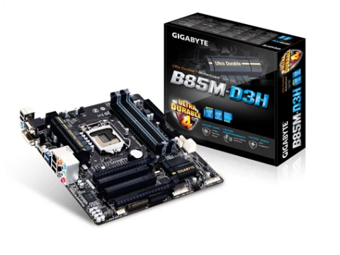 GIGABYTE GA-B85M-D3H LGA 1150 Micro ATX Intel Motherboard