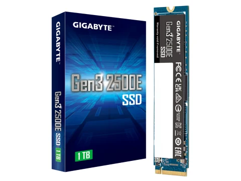 Gigabyte Gen3 2500E 1TB SSD M.2-2280 PCIe 3.0 X4 NVMe
