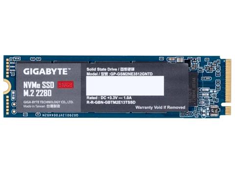 Gigabyte GP-GSM2NE3512GNTD 512GB M.2-2280 SSD PCIe 3.0 x4 NVMe