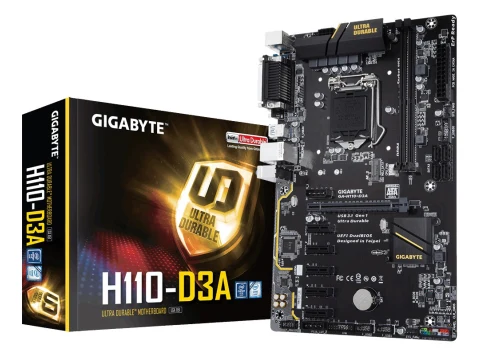 Gigabyte H110 GA-H110-D3A LGA1151 DDR4 ATX