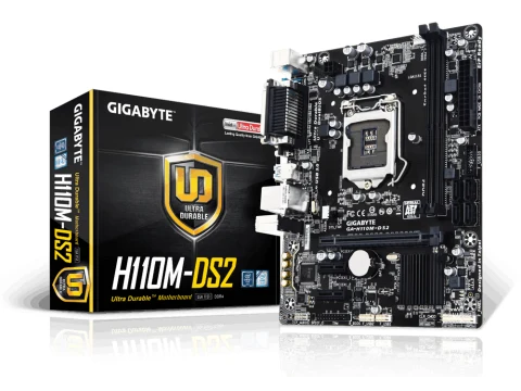 Gigabyte H110 GA-H110M-DS2 LGA1151 DDR4 Micro ATX