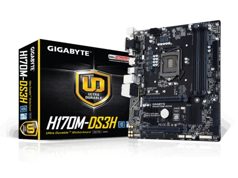 Gigabyte H170M DS3H DDR4 Micro ATX