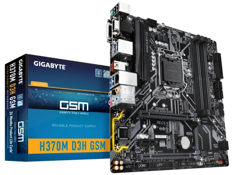 Gigabyte H370M D3H GSM DDR4 Micro ATX