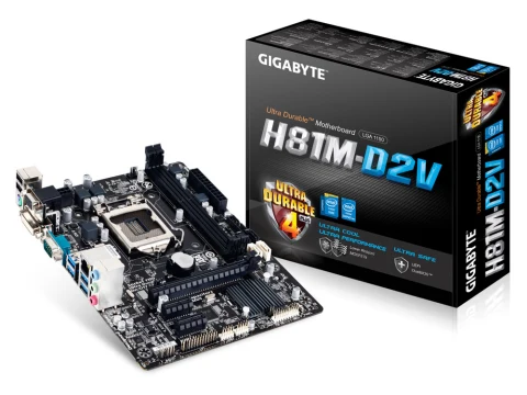 Gigabyte H81 GA-H81M-D2V LGA1150 DDR3 Micro ATX