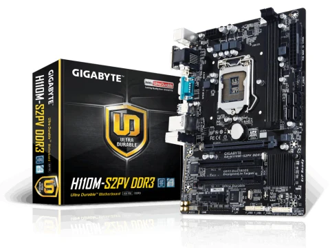 Gigabyte Intel H110 GA-H110M-S2PV LGA1151 (rev. 1.0) DDR3 Micro ATX