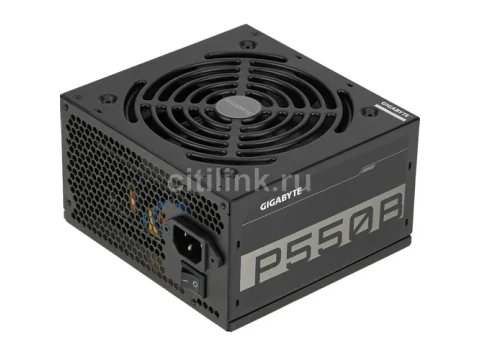 Gigabyte P550B Black ATX 550W Non-Modular 80+ Bronze Certified — фото Ситилинка