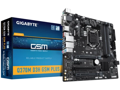 Gigabyte Q370 Q370M D3H GSM PLUS DDR4 Micro ATX