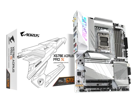 GIGABYTE X670E AORUS PRO X AM5 DDR5 ATX