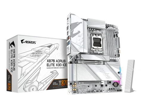 Gigabyte X870 AORUS ELITE X3D ICE ATX AM5 DDR5 ATX