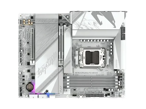 Gigabyte X870 AORUS ELITE X3D ICE ATX AM5 DDR5 ATX — фото Ситилинка