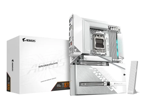 Gigabyte X870 AORUS STEALTH ICE DDR5 ATX