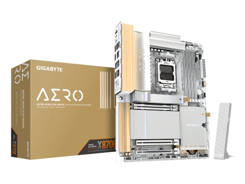 GIGABYTE X870E AERO X3D WOOD AM5 DDR5 ATX