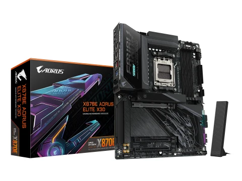 Gigabyte X870E AORUS ELITE X3D AM5 DDR5 ATX