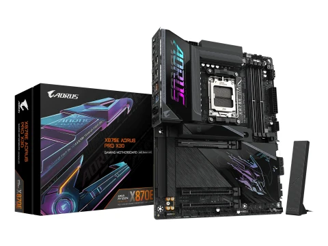GIGABYTE X870E AORUS PRO X3D AM5 DDR5 ATX
