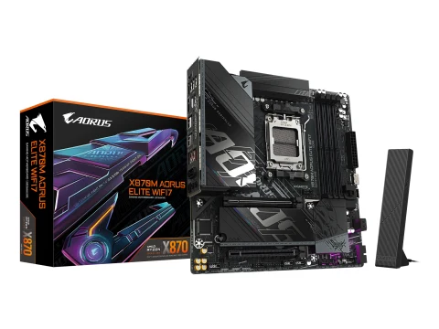 Gigabyte X870M AORUS ELITE WIFI7 DDR5 Micro ATX