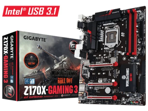 Gigabyte Z170 X-Gaming 3 DDR4 ATX