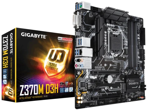 Gigabyte Z370 M D3H (rev. 1.0) LGA1151 DDR4 Micro ATX