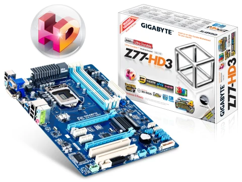Gigabyte Z77 GA-Z77-HD3 LGA1155 DDR3 ATX