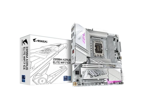 Gigabyte Z890M AORUS ELITE WIFI7 ICE DDR5 Micro ATX