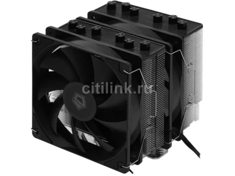 ID-COOLING SE-206-XT Air 156mm 76.16 CFM Black / Silver — фото Ситилинка
