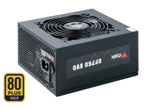 iTek GF750 EVO Black / Red 750W Fully Modular 80+ Gold