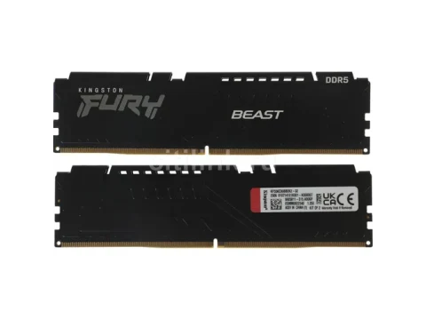 Kingston FURY Beast Black DDR5-5600 CL36 32GB (2x16GB) — фото Ситилинка