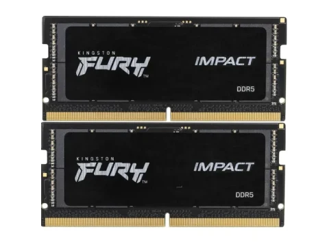 Kingston FURY Impact Black DDR5-4800 SODIMM CL38 32GB (2x16GB) — фото Ситилинка