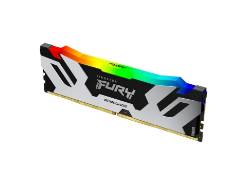 Kingston Fury Renegade RGB Silver / Black DDR5-7200 CL38 24GB (1x24GB)