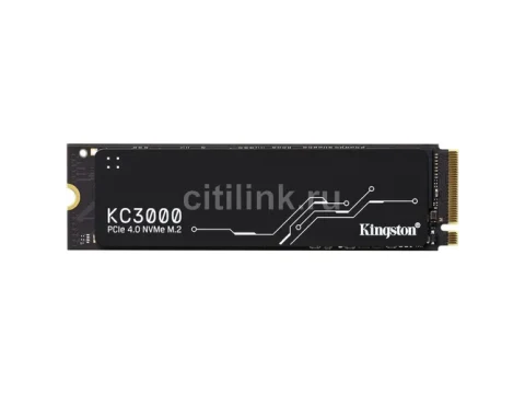 Kingston KC3000 512GB SSD M.2 PCIe 4.0 NVMe — фото Ситилинка