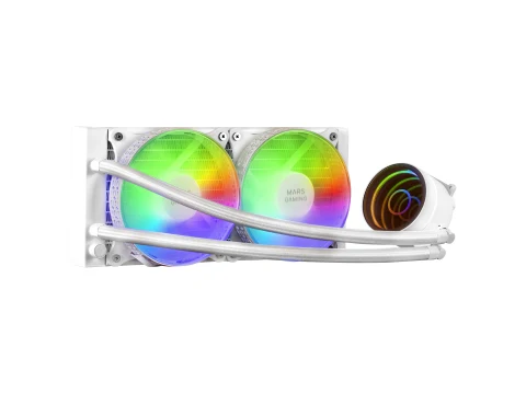 Mars Gaming ML-ONE 69.2 CFM Water 240mm White
