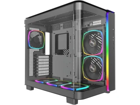 Montech KING 95 PRO ATX Mid Tower Black Tempered Glass Side Panel — фото Ситилинка
