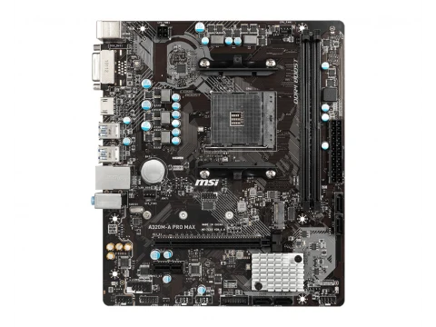 MSI A320 A320M-A PRO MAX AM4 DDR4 Micro ATX