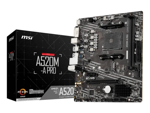 MSI A520M-A PRO DDR4 Micro ATX