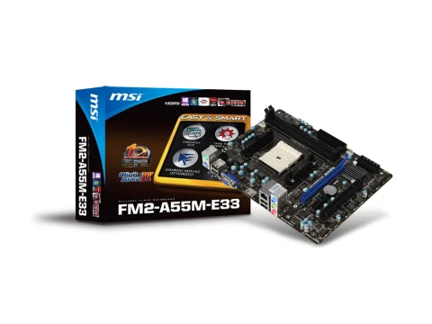 MSI A55 FM2-A55M-E33 DDR3 Micro ATX