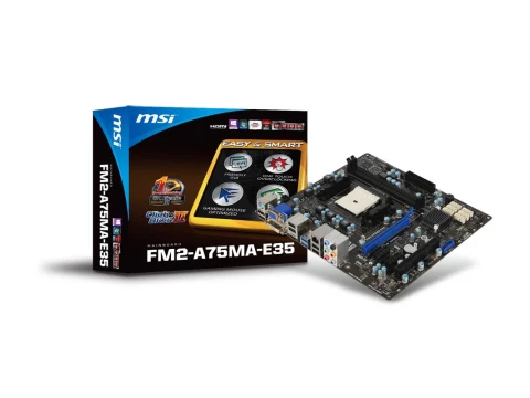 MSI A75 FM2-A75MA-E35 DDR3 Micro ATX