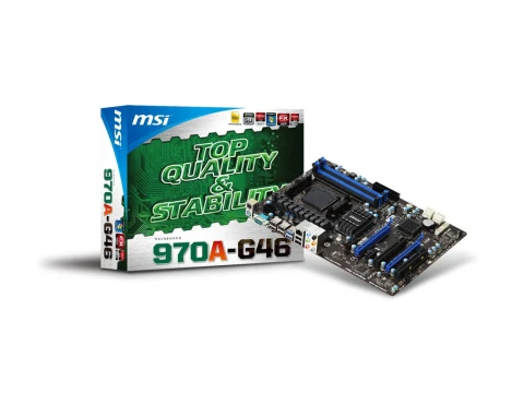 MSI AMD 970 970A-G46 AM3+ DDR3 ATX