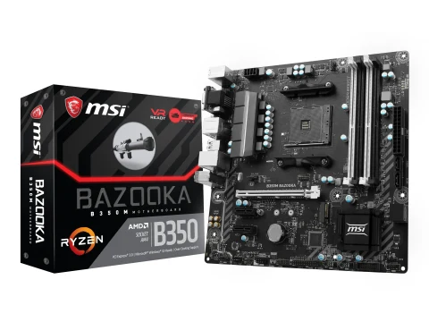 MSI B350M BAZOOKA AM4 DDR4 Micro ATX