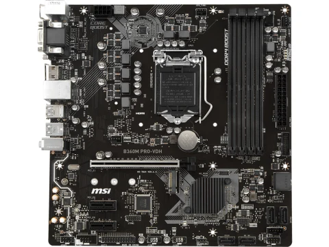 MSI B360 B360M PRO-VDH LGA1151 DDR4 Micro ATX