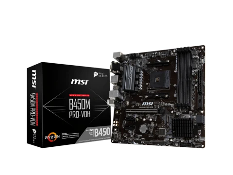 MSI B450 B450M PRO-VDH AM4 DDR4 Micro ATX