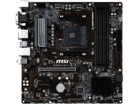 MSI B450 M PRO-VDH V2 AM4 DDR4 Micro ATX